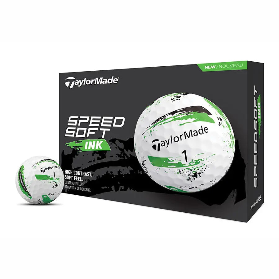 TaylorMade Speed Soft Ink White/Green