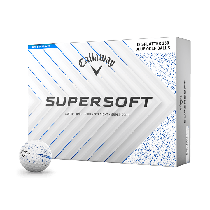 Callaway SuperSoft Blue Splatter