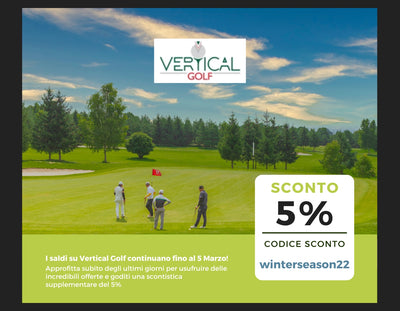 Continuano i saldi su Vertical Golf con un extra sconto!