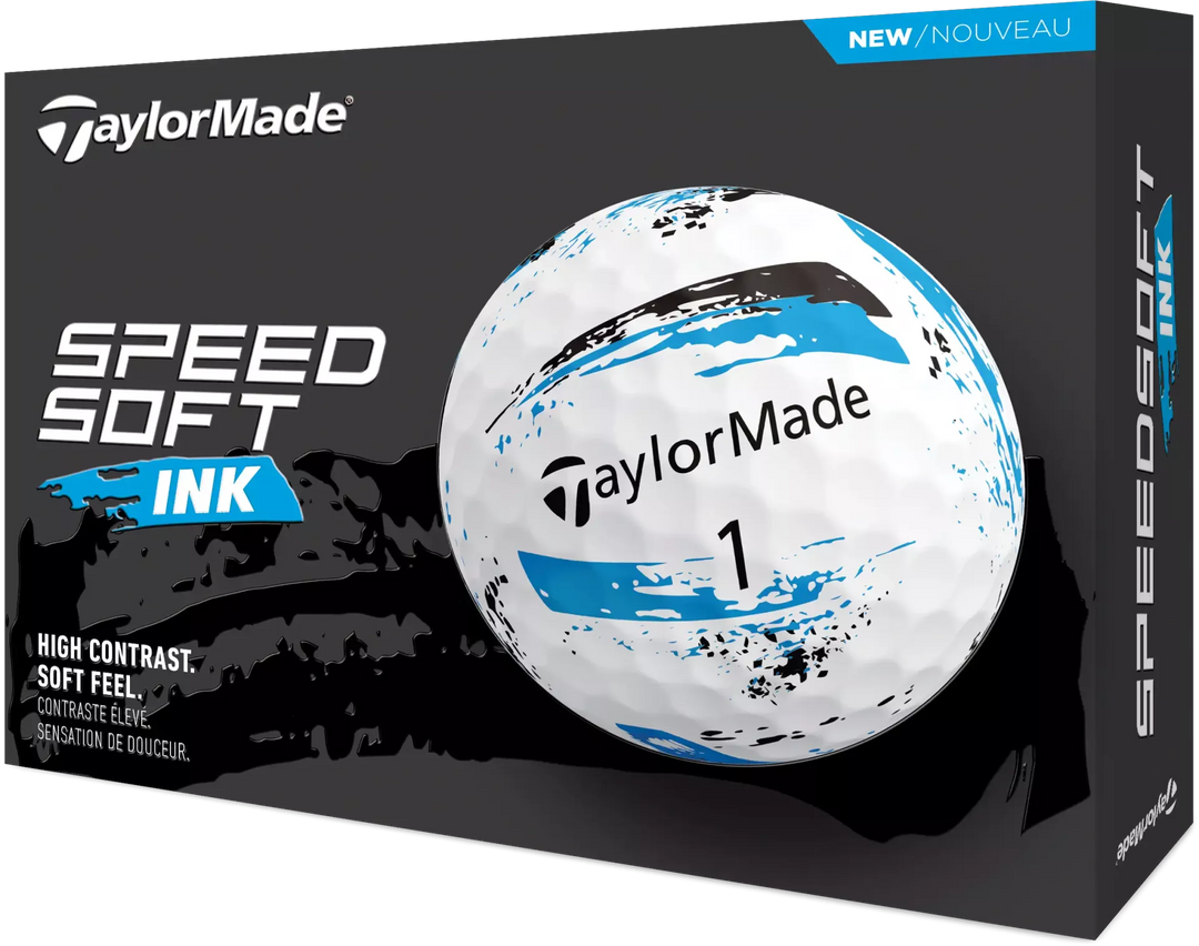 TaylorMade Speed Soft Ink White/Blue