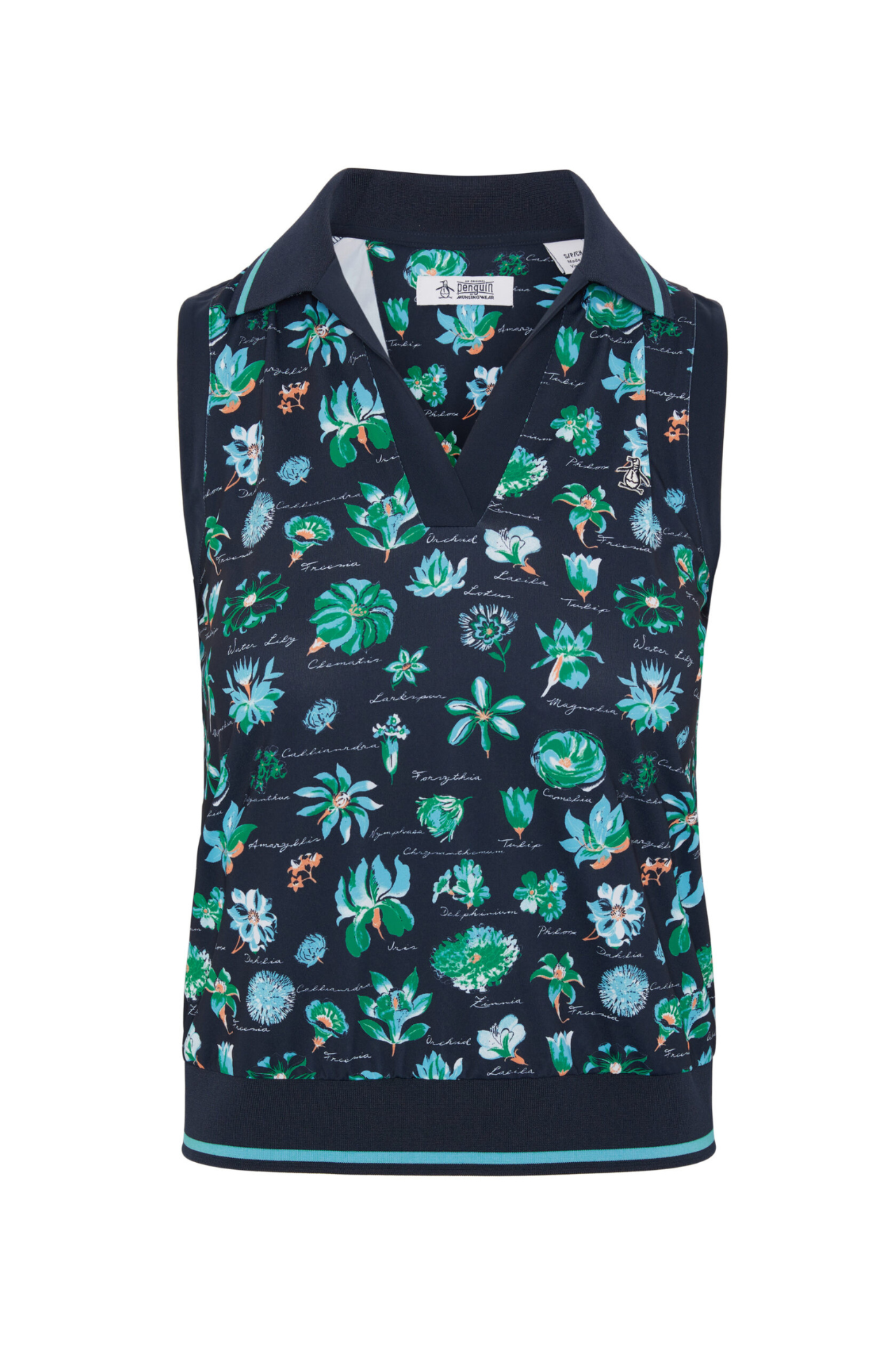 Original Penguin Polo Smanicata Donna Waist Bloussant