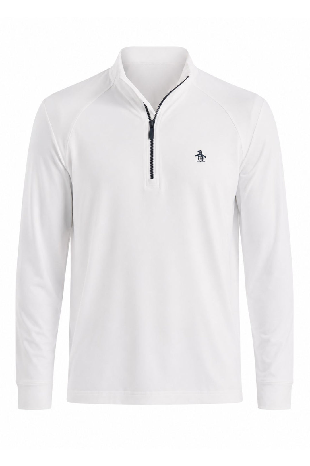 Original Penguin 1/4 Zip Pullover Uomo LS Mixed Media