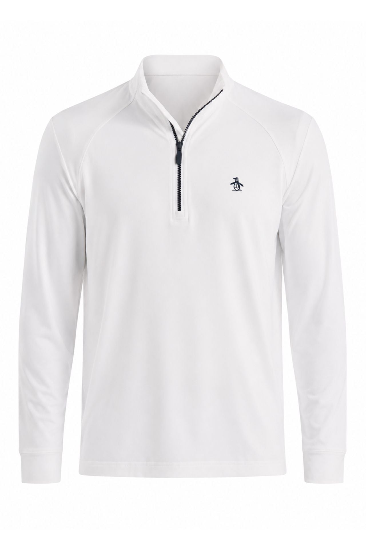 Original Penguin 1/4 Zip Pullover Uomo LS Mixed Media