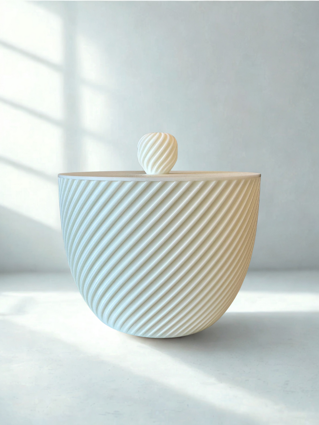 Contenitore decorativo stampato in 3D – Design moderno e artigianale