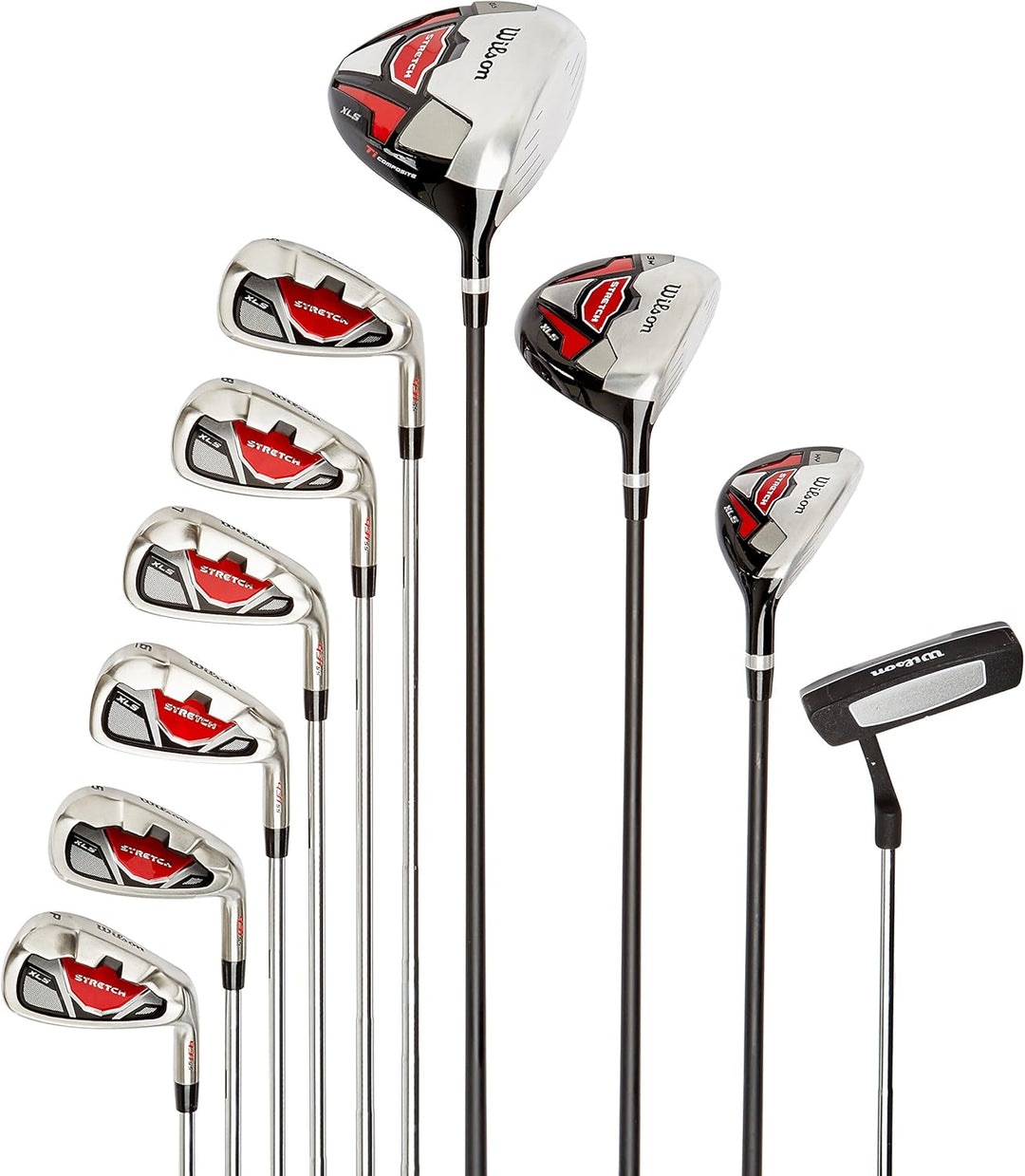 Wilson Set Completo Stretch XL Acciaio Uomo