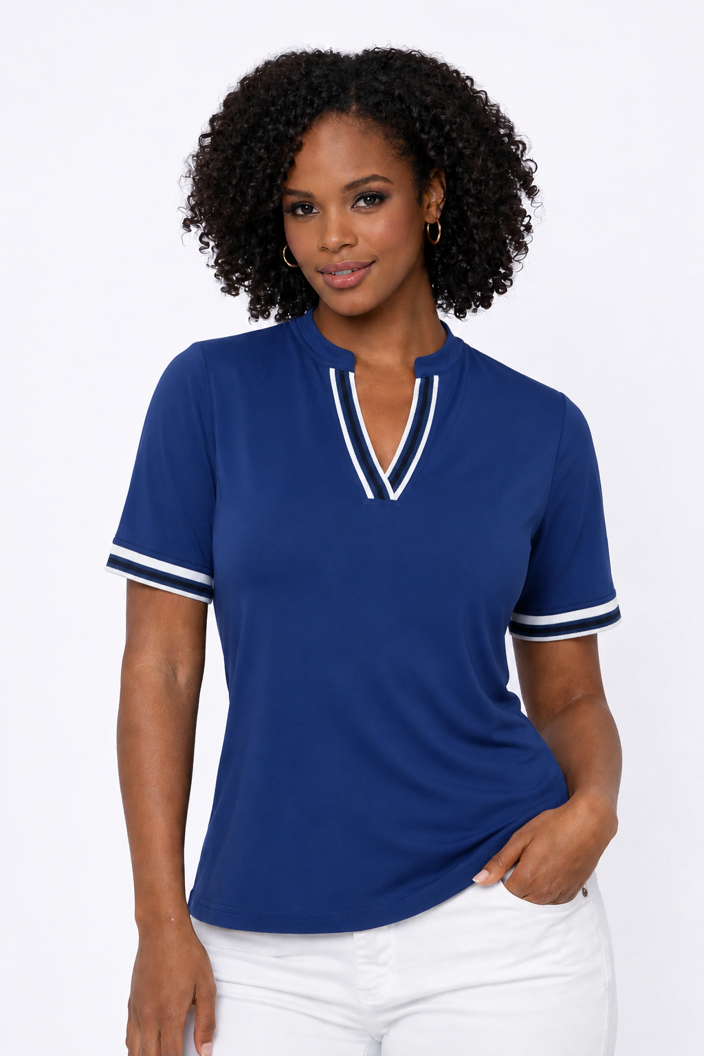 Swing Out Sister Polo Donna Tide Pique Cap