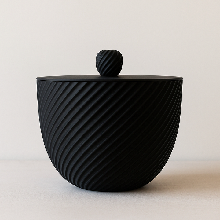 Contenitore decorativo stampato in 3D – Design moderno e artigianale