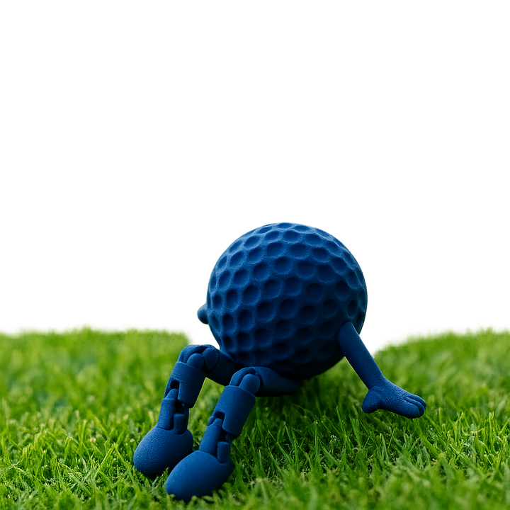 Pallina da Golf 3D – Gadget Decorativo e Articolato