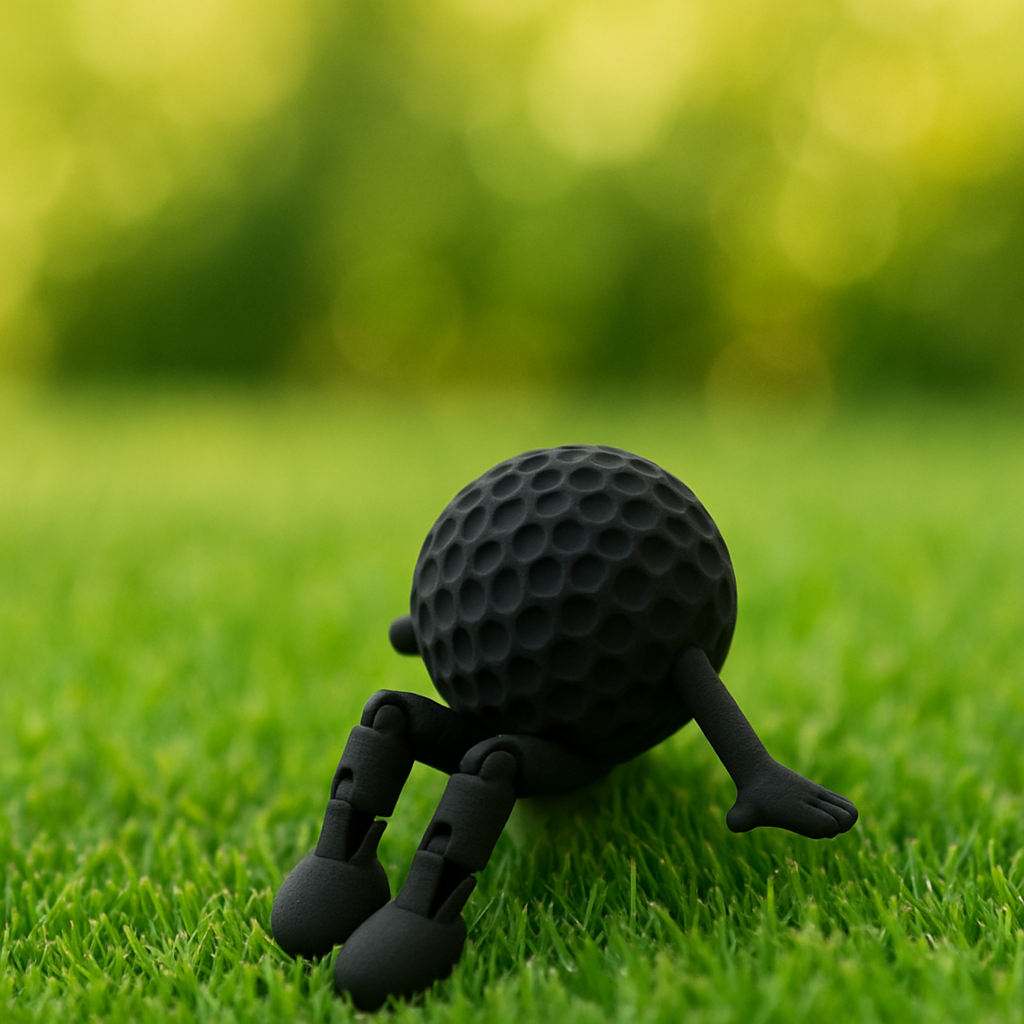 Pallina da Golf 3D – Gadget Decorativo e Articolato
