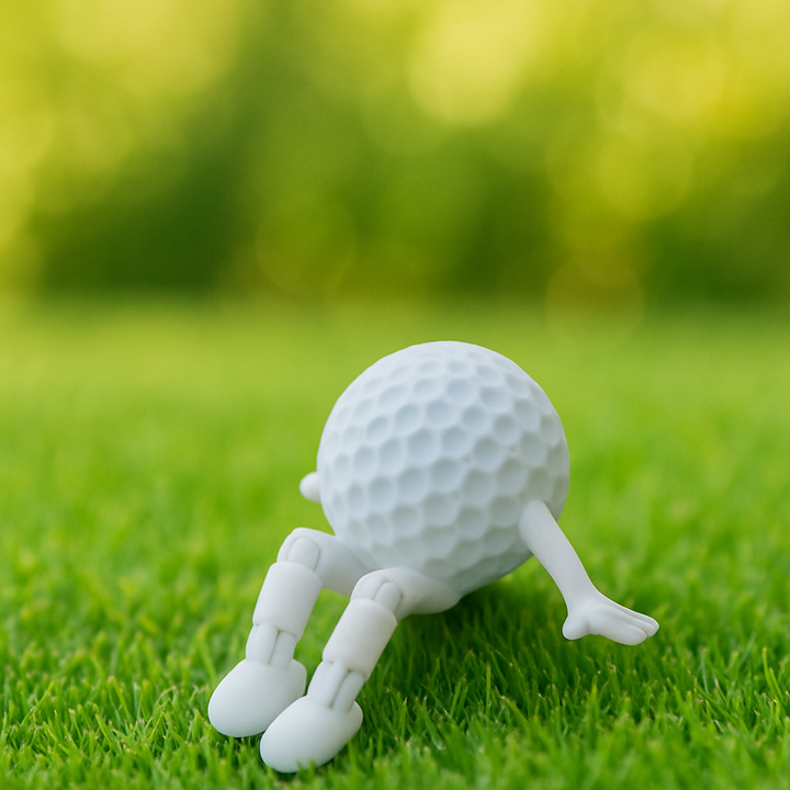 Pallina da Golf 3D – Gadget Decorativo e Articolato