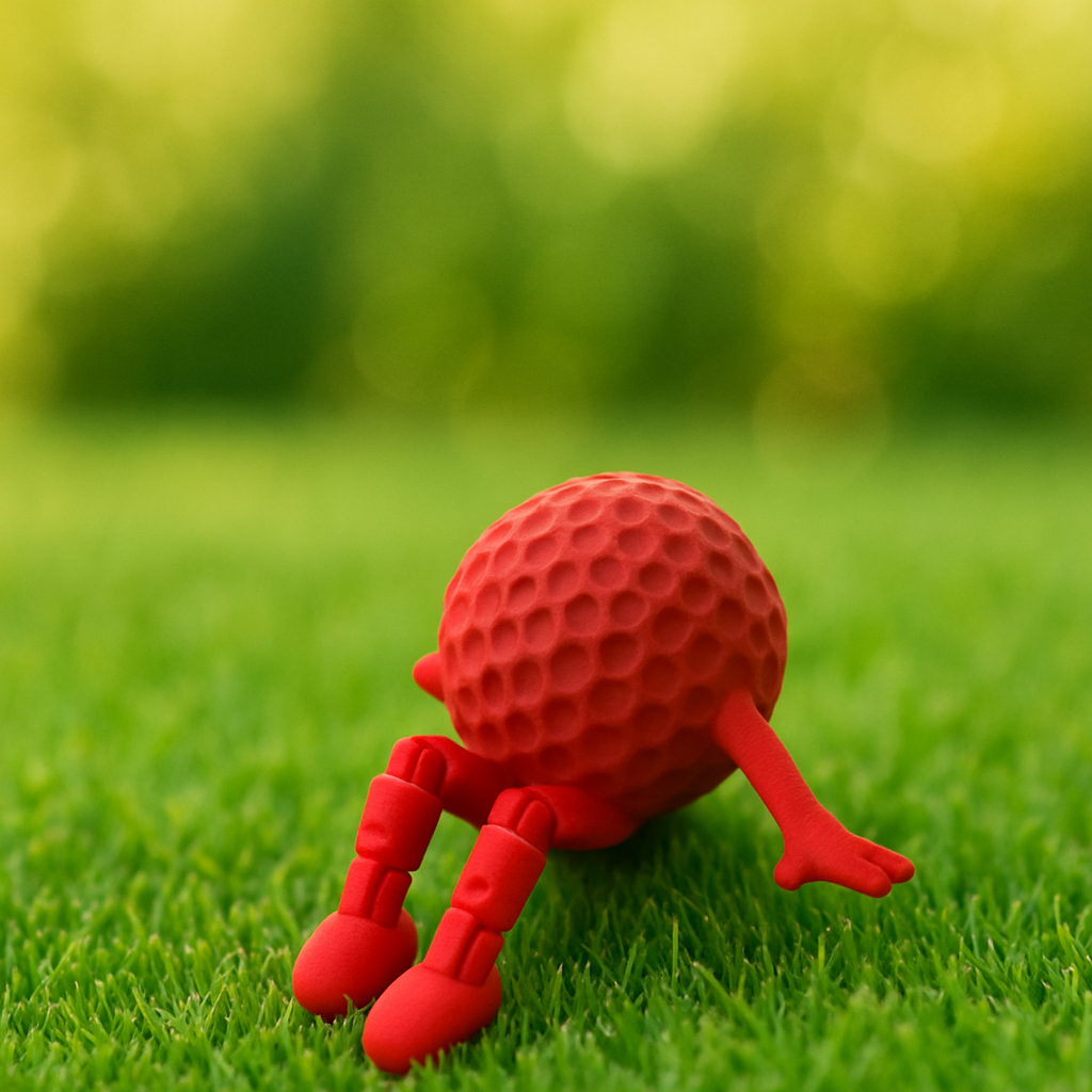 Pallina da Golf 3D – Gadget Decorativo e Articolato