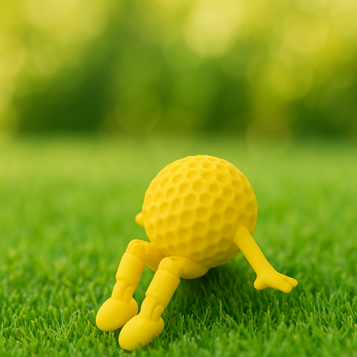 Pallina da Golf 3D – Gadget Decorativo e Articolato