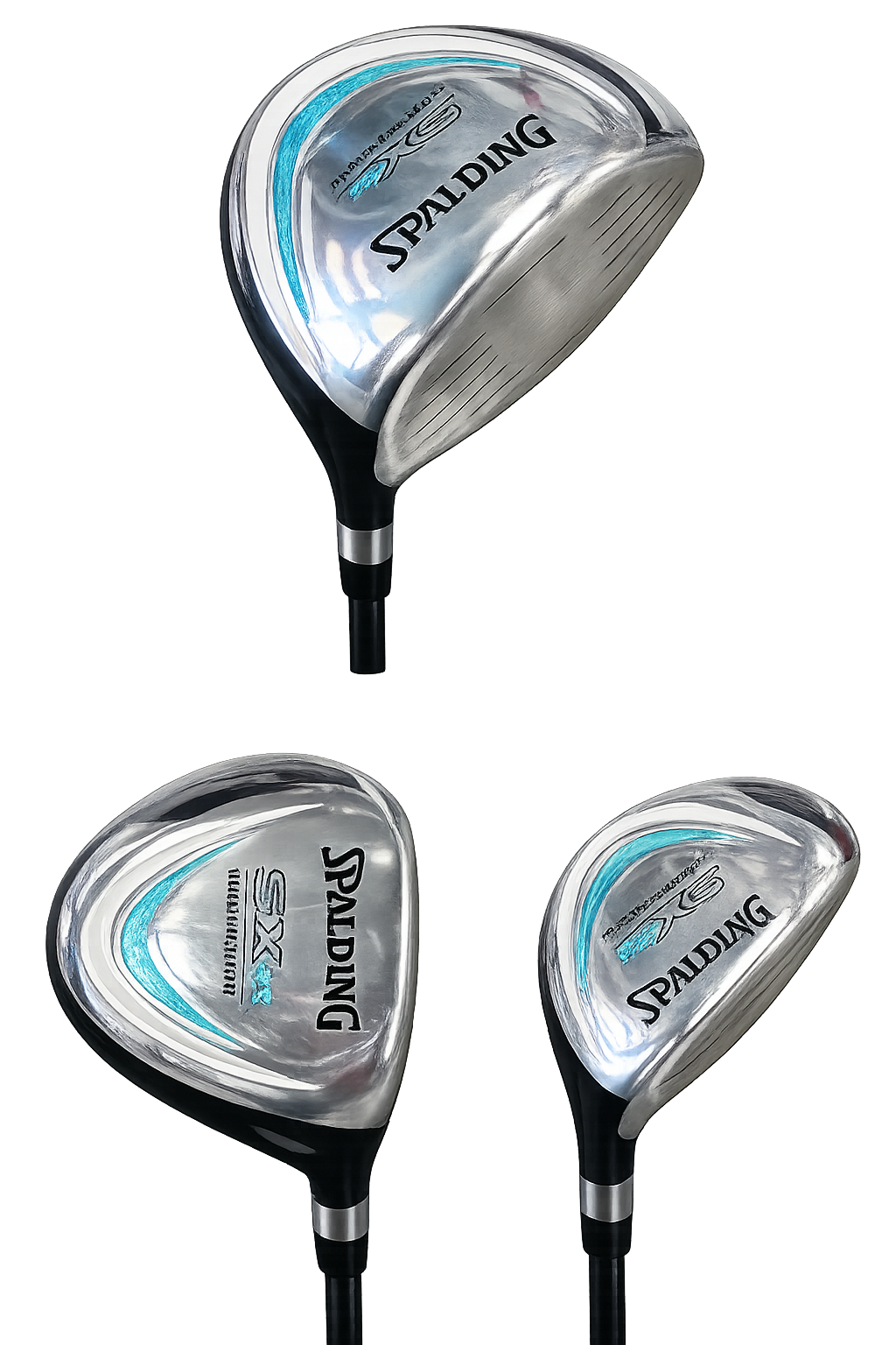 Spalding Set Completo Donna SX35 in Graphite