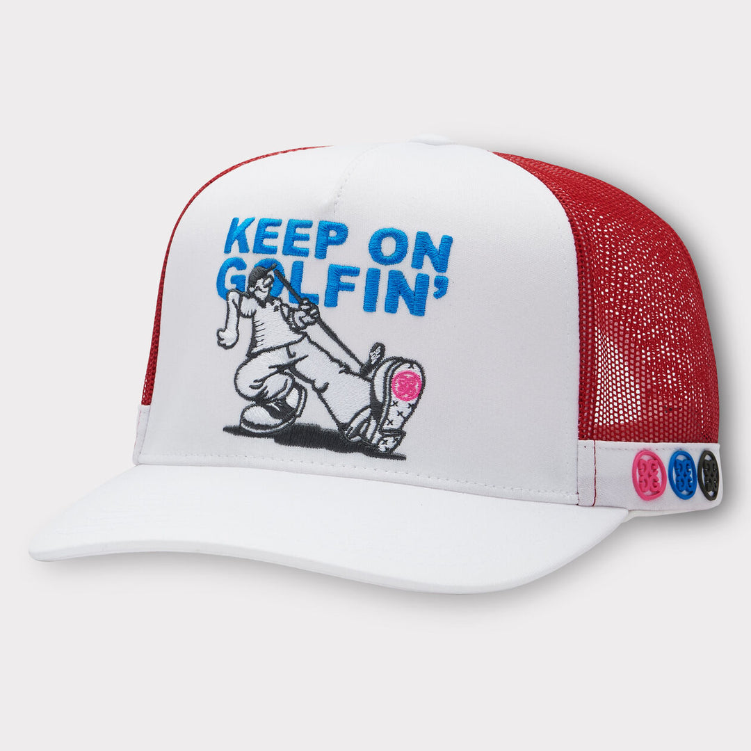 Gfore Keep On Golfin Trucker Hat
