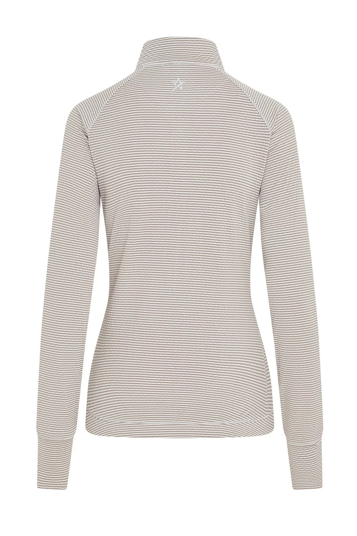 Swing Out Sister Pullover Donna 1/4 Zip Lottie Stripe