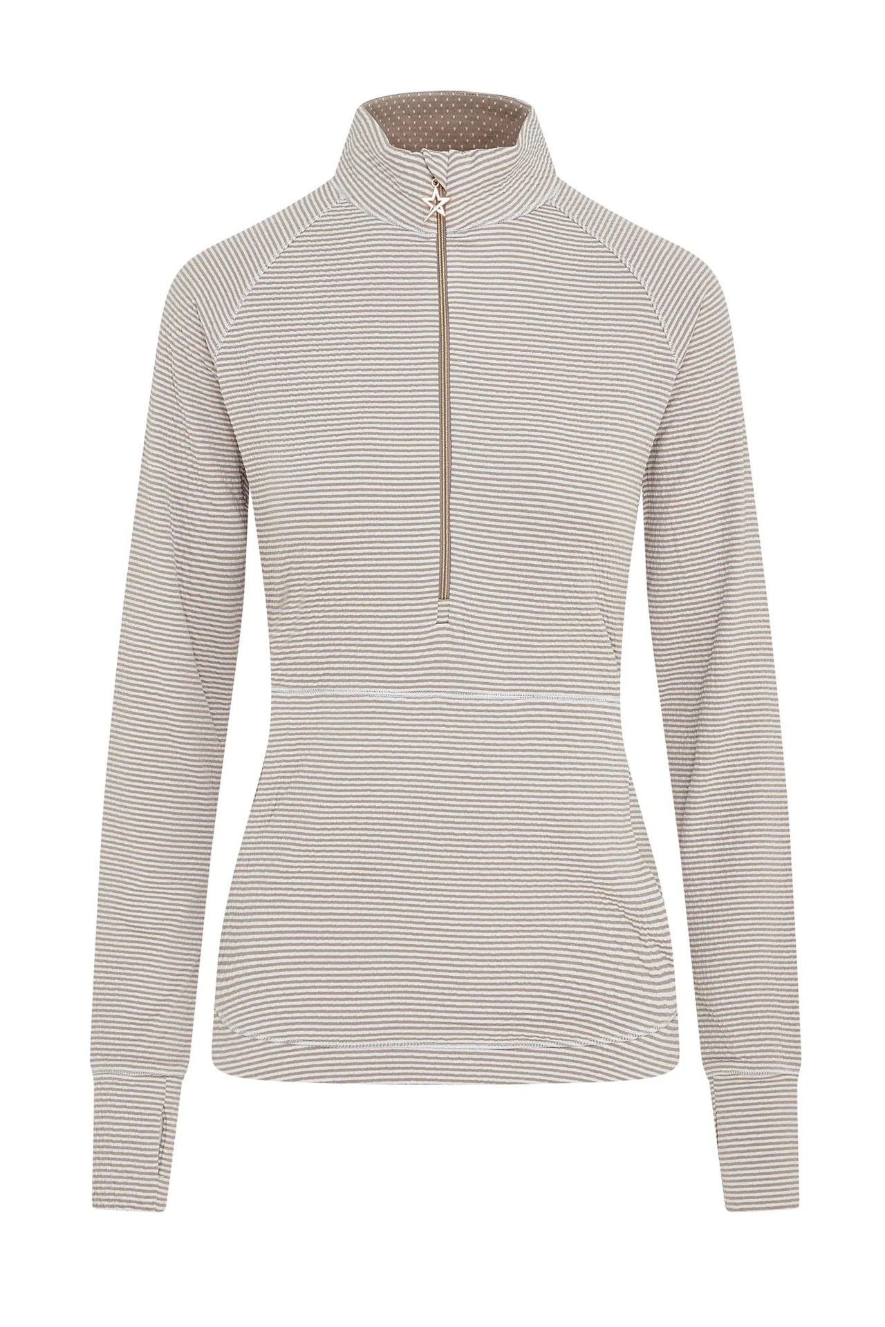 Swing Out Sister Pullover Donna 1/4 Zip Lottie Stripe