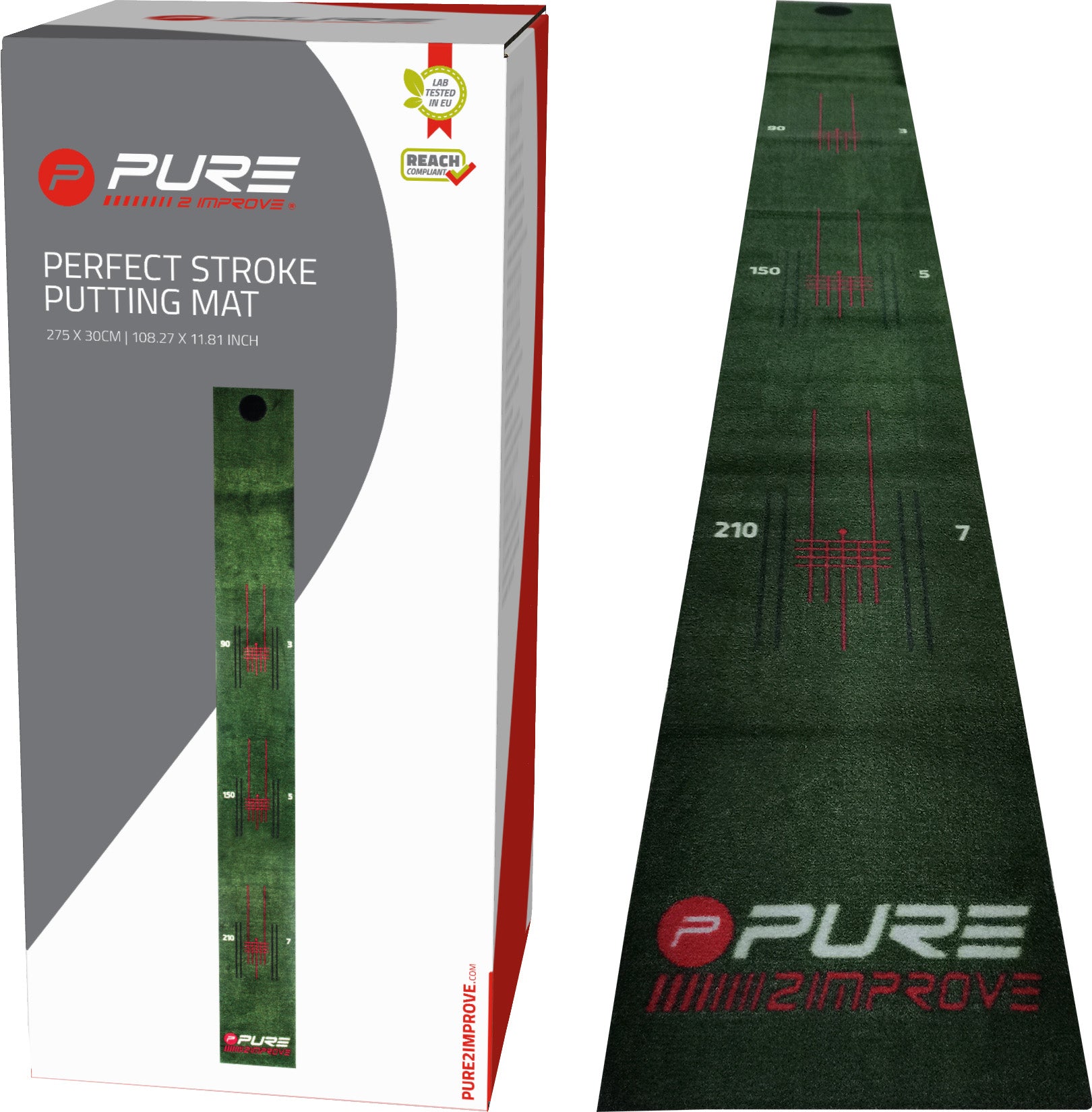 P2I PERFCT STROKE PUTTING MAT 275x30 CM