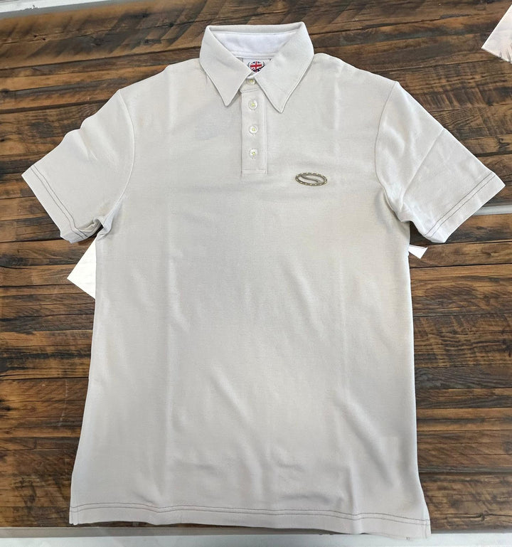 Stewart Polo Uomo Logo Metallico