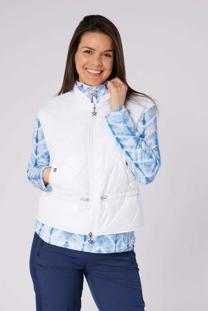 Swing Out Sister Gilet Donna Imbottito Summer Pearl