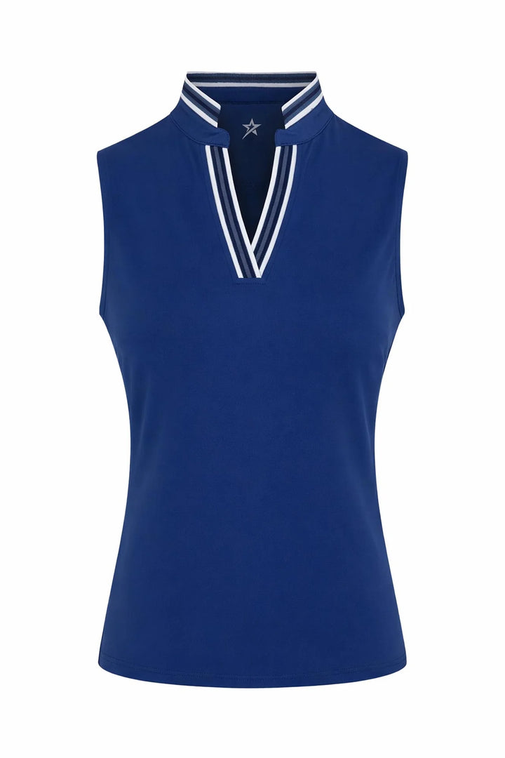 Swing Out Sister Polo Donna Smanicata Tide Pique Cap