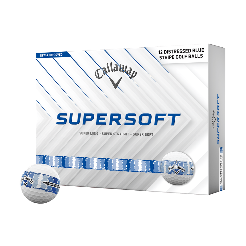 Callaway SuperSoft Distressed Blue Stripe Limited Edition