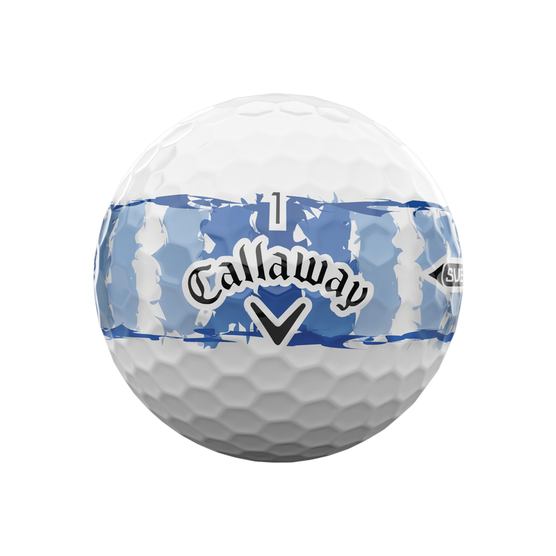 Callaway SuperSoft Distressed Blue Stripe Limited Edition