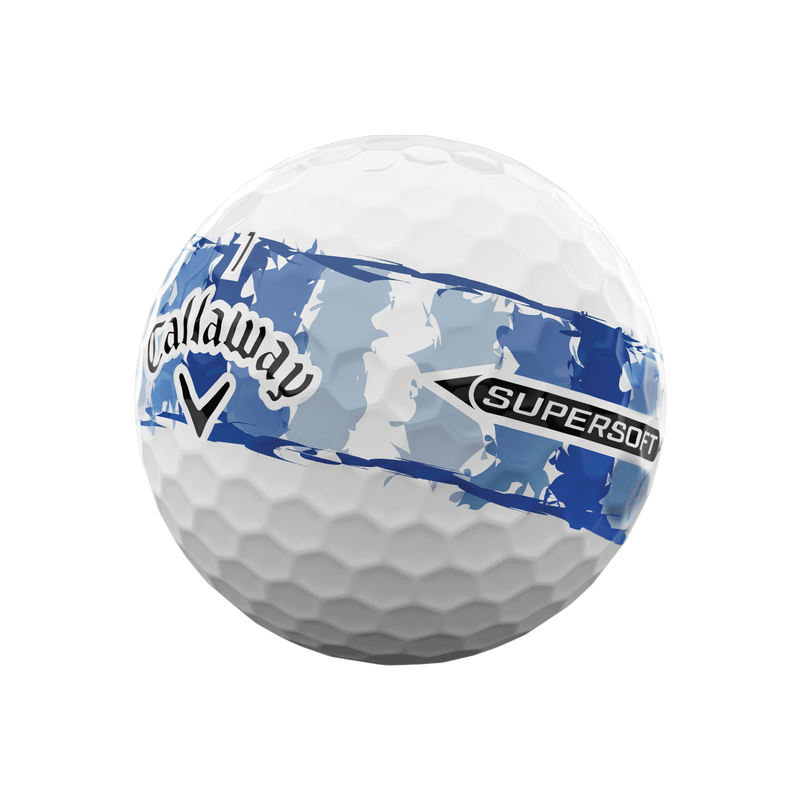 Callaway SuperSoft Distressed Blue Stripe Limited Edition