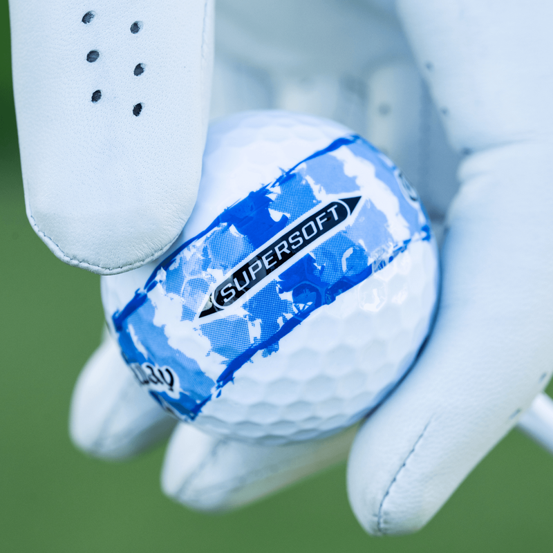 Callaway SuperSoft Distressed Blue Stripe Limited Edition