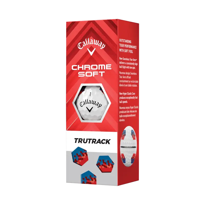 Callaway Chrome Soft 24 Trutrack Blu/Red