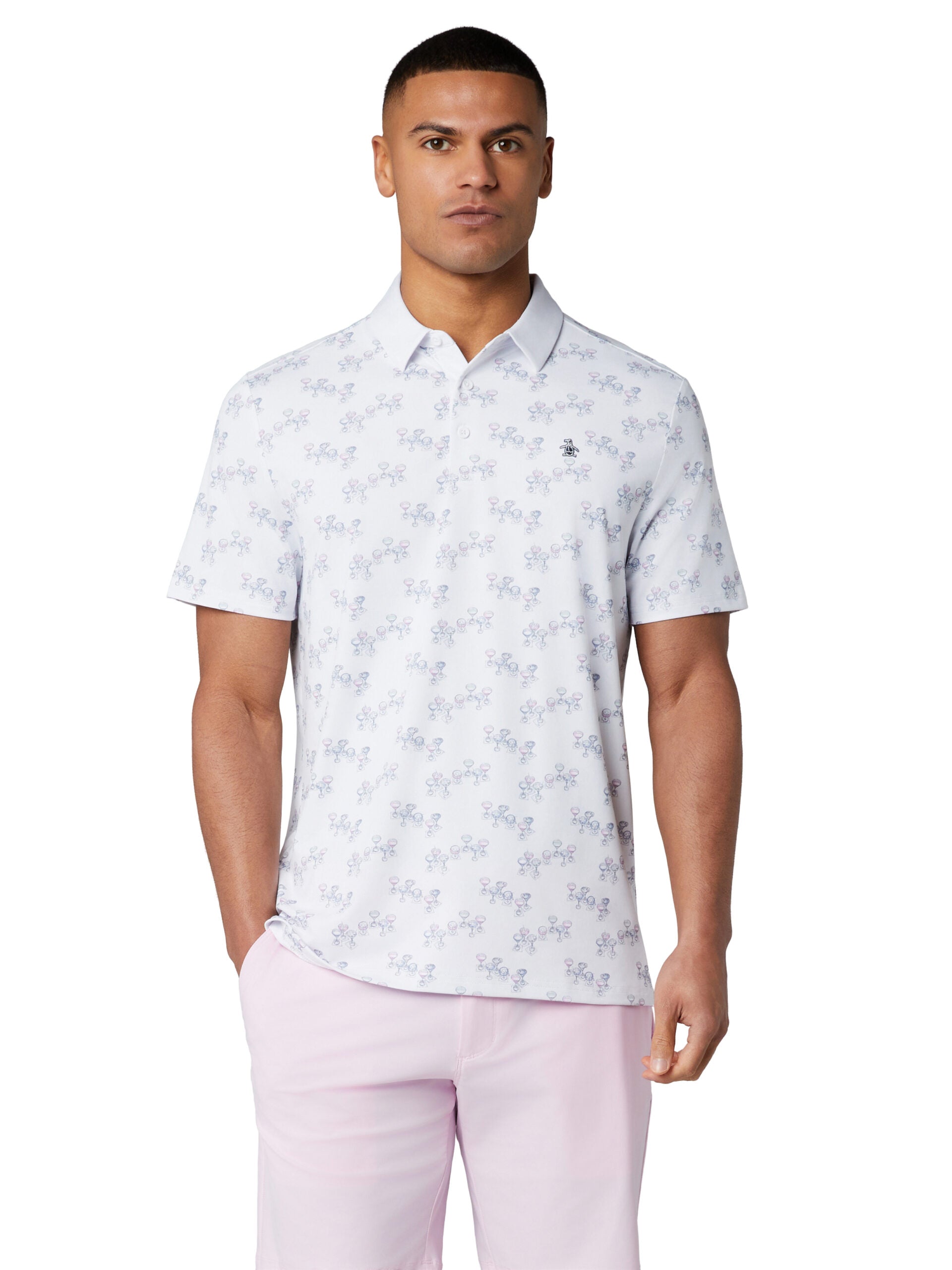 Original Penguin Polo Uomo Aerial Cocktail Novelty