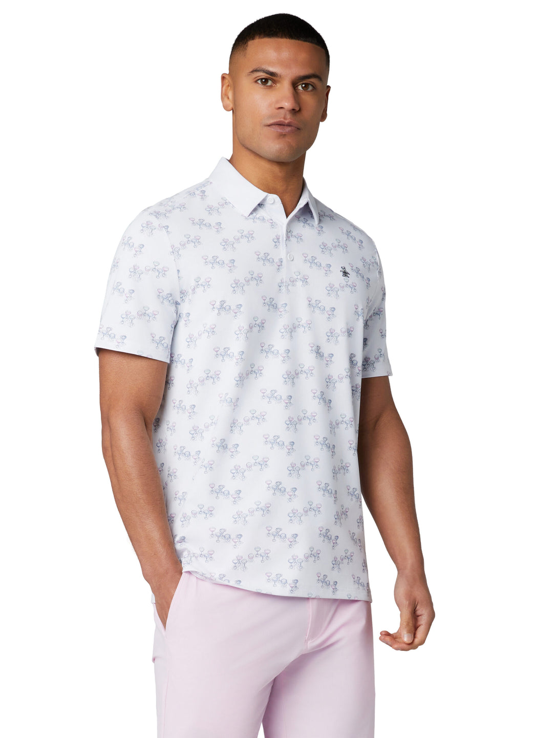 Original Penguin Polo Uomo Aerial Cocktail Novelty