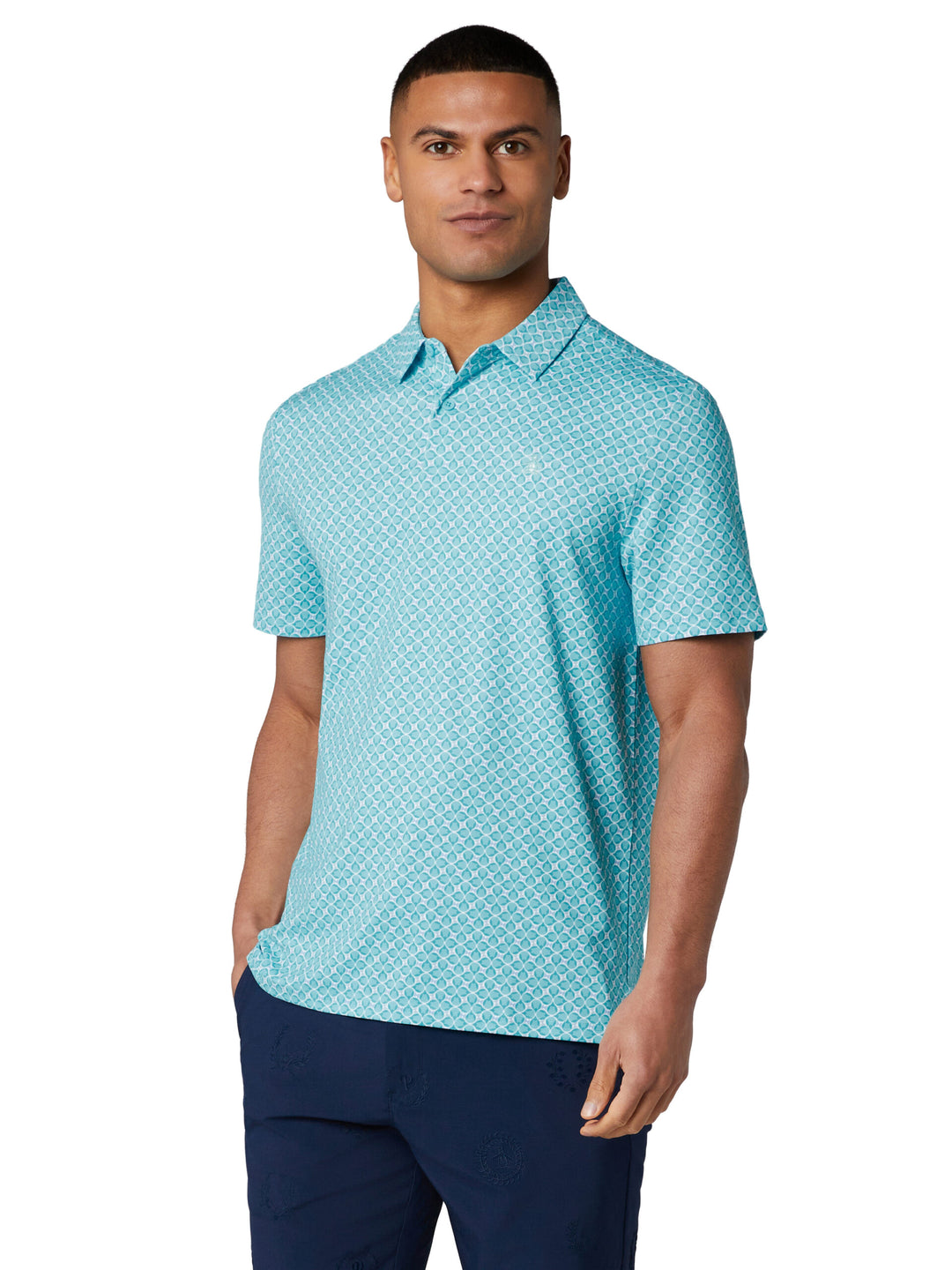 Original Penguin Polo Uomo Birdseye View Pete Novelty