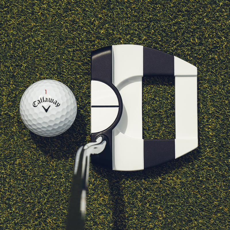 Odyssey Ai-DUAL Jailbird Mini ½ Ball Putter