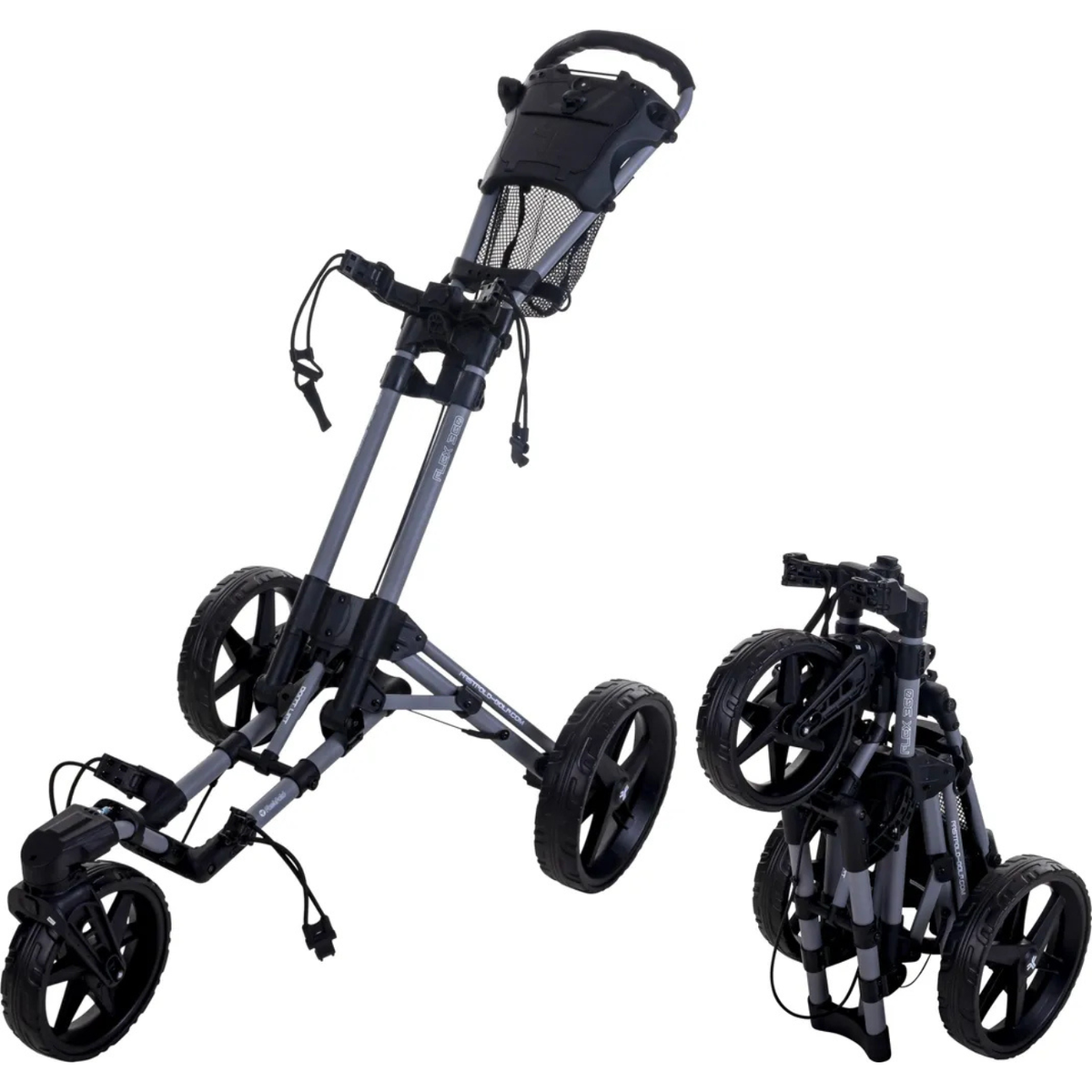 FastFold Flex 360 – Carrello manuale a 3 ruote con ruota anteriore piroettante