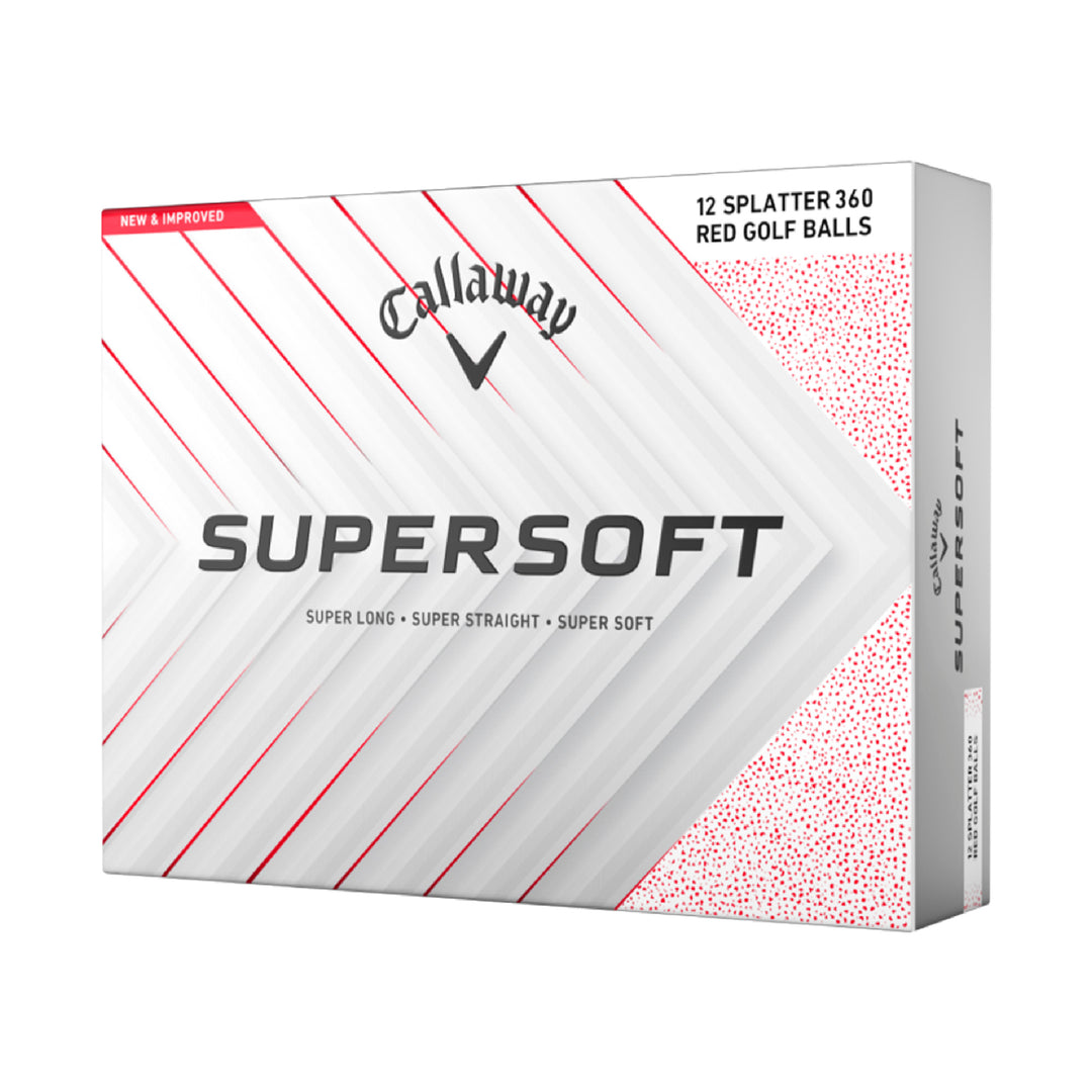 Callaway SuperSoft Red Splatter