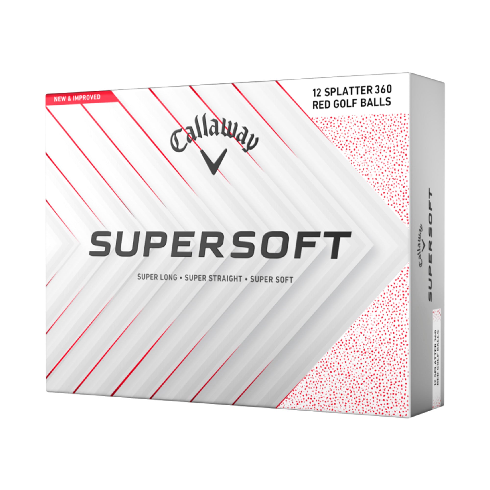 Callaway SuperSoft Red Splatter