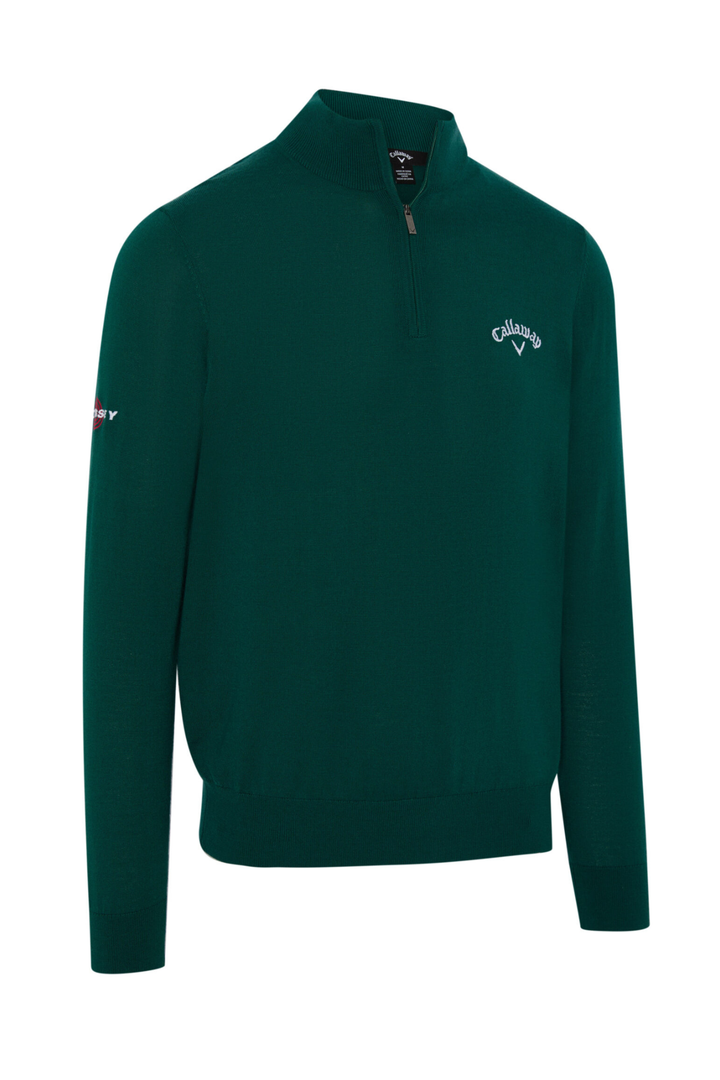 Callaway Pullover Golf Uomo 1/4 Zip Mock