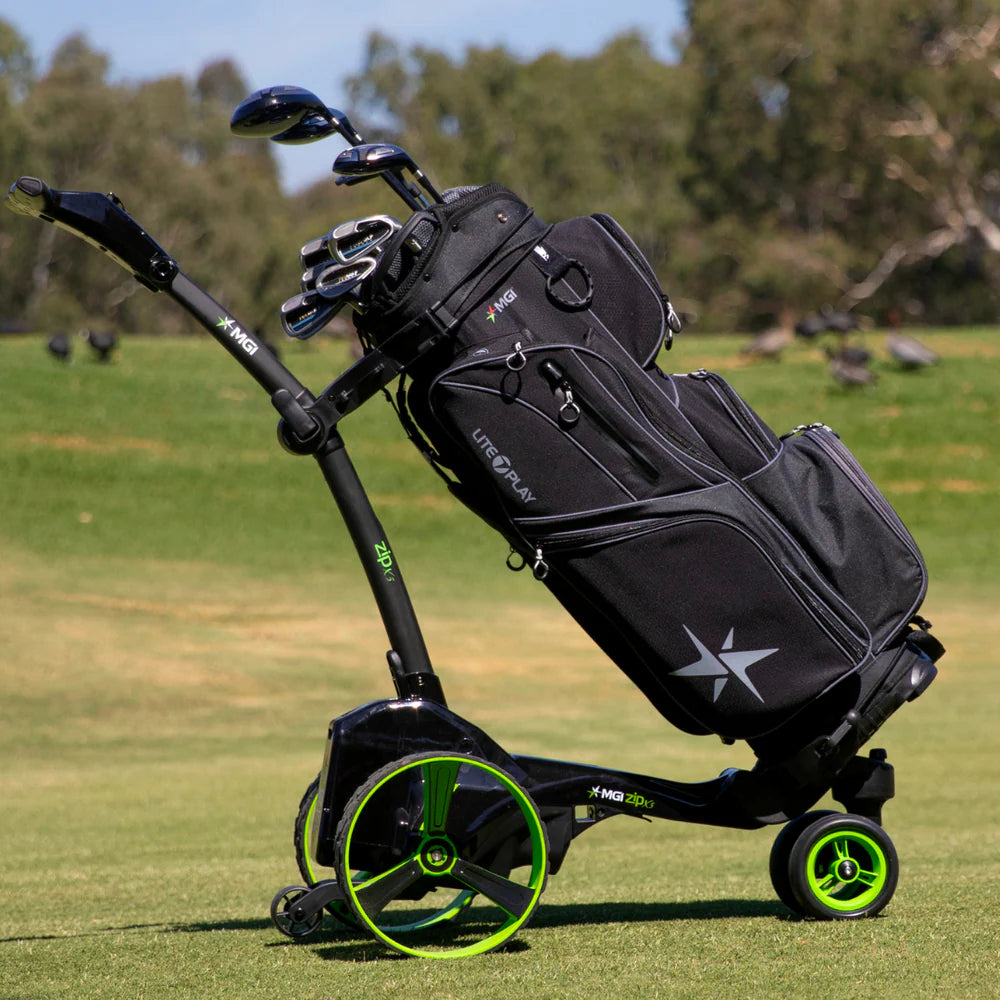 MGI Zip X5 – Carrello Elettrico con Freno di Stazionamento e Controllo Discesa