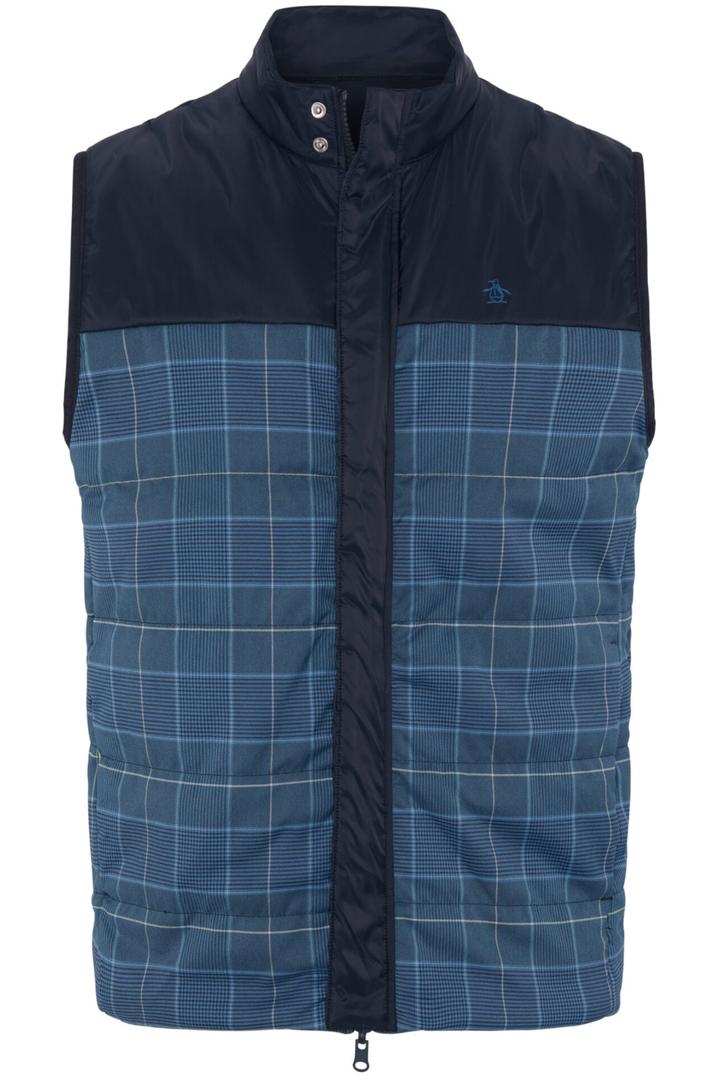 Original Penguin Gilet Golf Uomo Reversibile