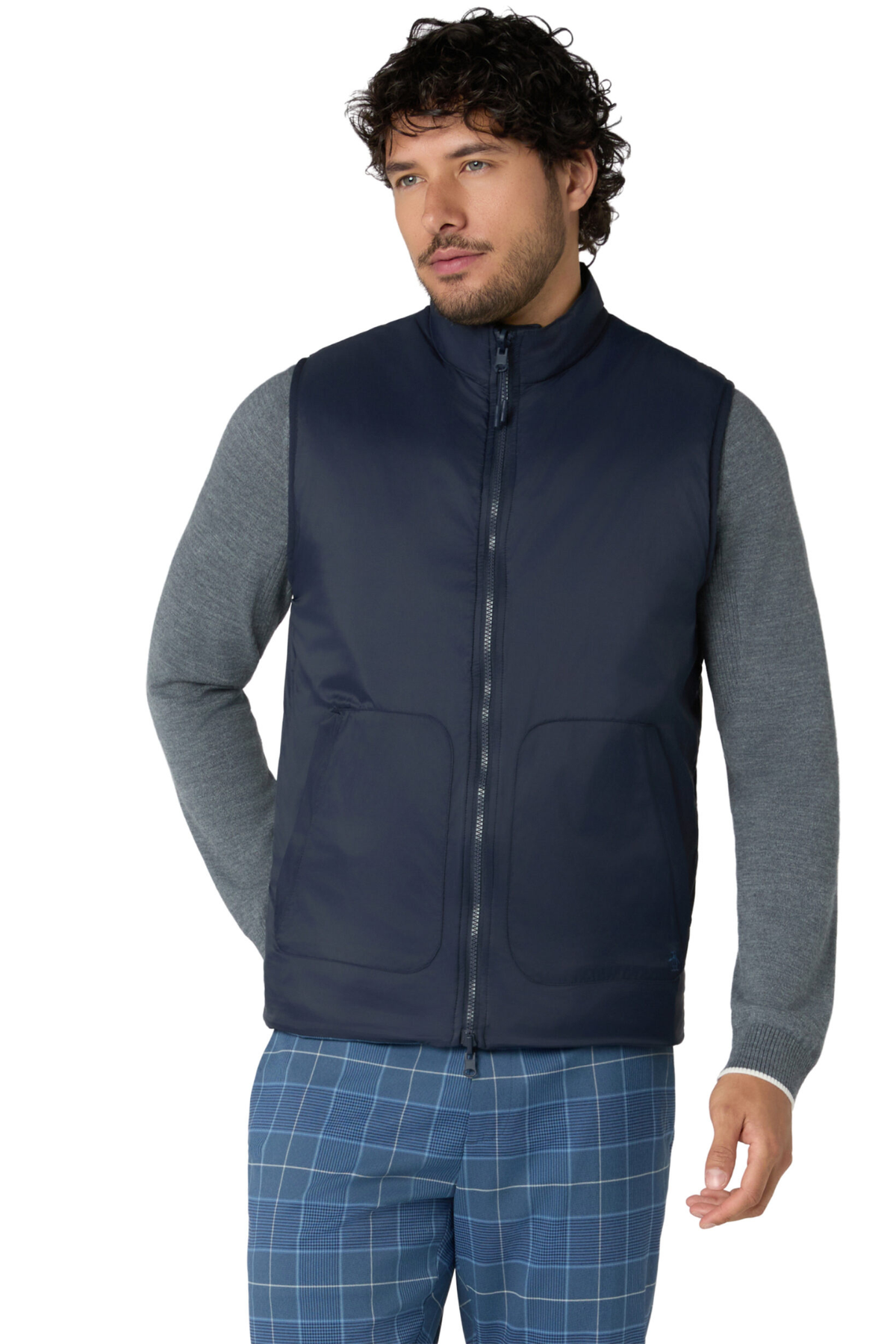 Original Penguin Gilet Golf Uomo Reversibile