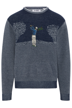Original Penguin Maglione Golf Uomo in Lana