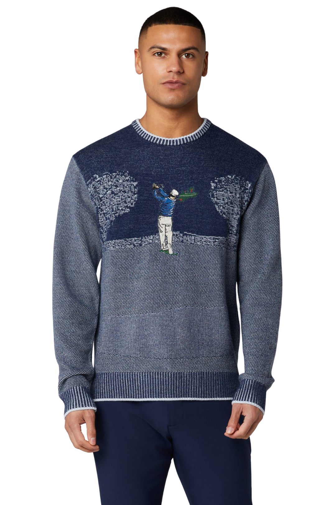 Original Penguin Maglione Golf Uomo in Lana
