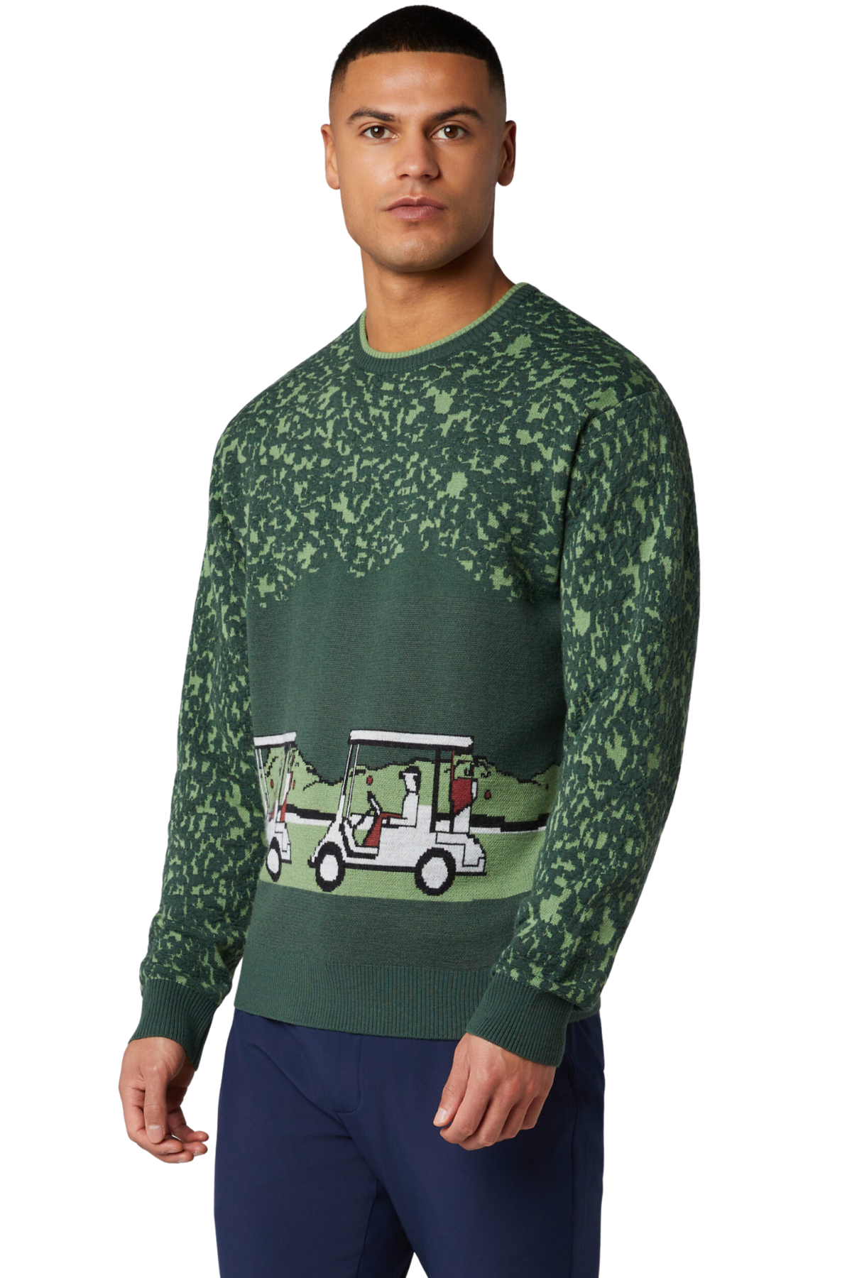 Original Penguin Maglione Golf Uomo in Lana