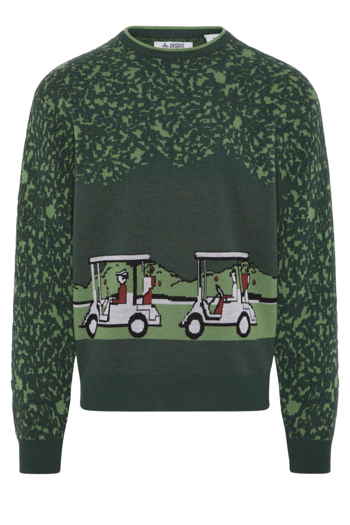Original Penguin Maglione Golf Uomo in Lana
