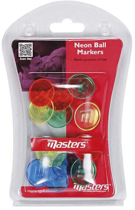 Neon Ball Markers X 12