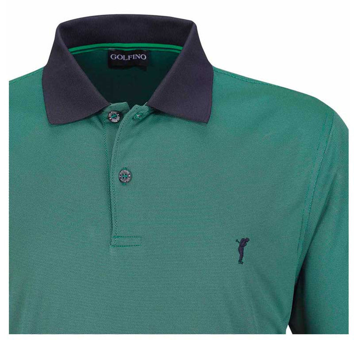 Golfino Polo Uomo Green Quick Fruy