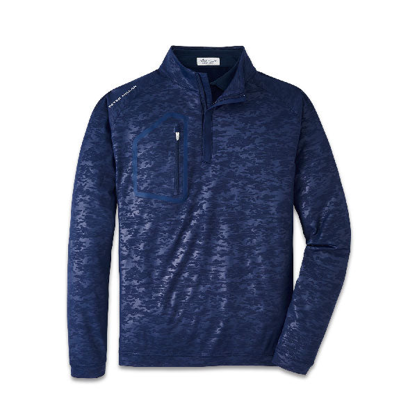 Peter Millar Pullover Uomo Forge Camo Performance 1/4 Zip