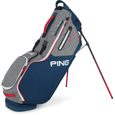 sacca da golf Ping Hoofer 14 Stand blu e grigia