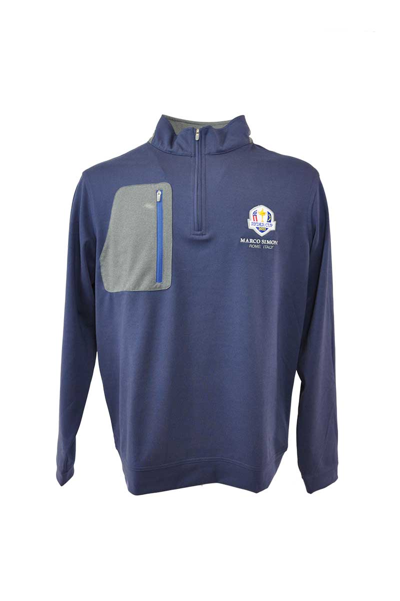 Peter Millar Ryder Cup Felpa Strintlk Qtrzp Poket