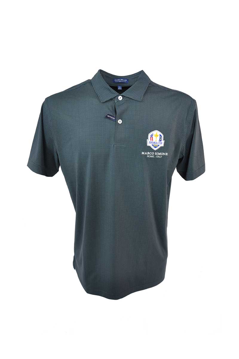 Peter Millar Ryder Cup Polo Uomo Reeves Prnt Neat Jrsy